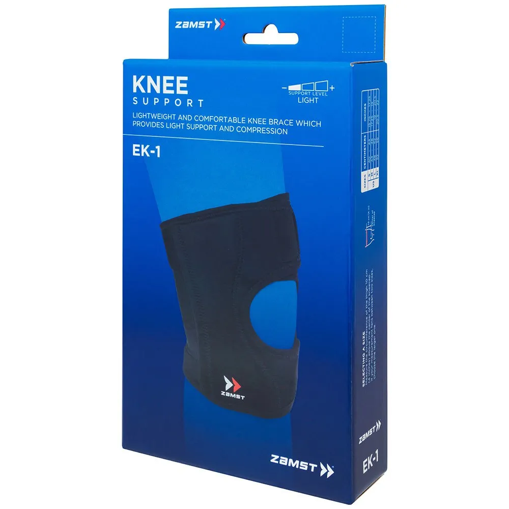 Купить Zamst zam-02-20223 Наколенник EK-1 Black 30x15x5 7ft.ru в интернет магазине Семь Футов