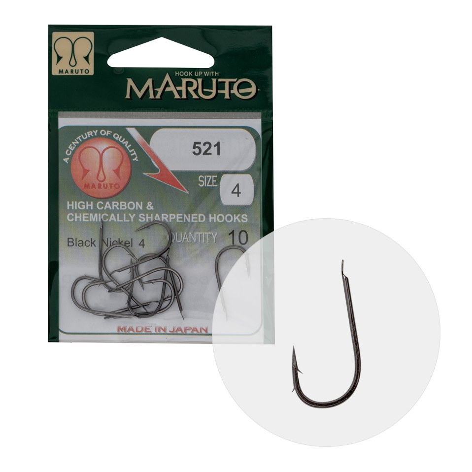 Купить Maruto 43552010 521 Зубчатый Крюк Серебристый Black Nickel 10 7ft.ru в интернет магазине Семь Футов