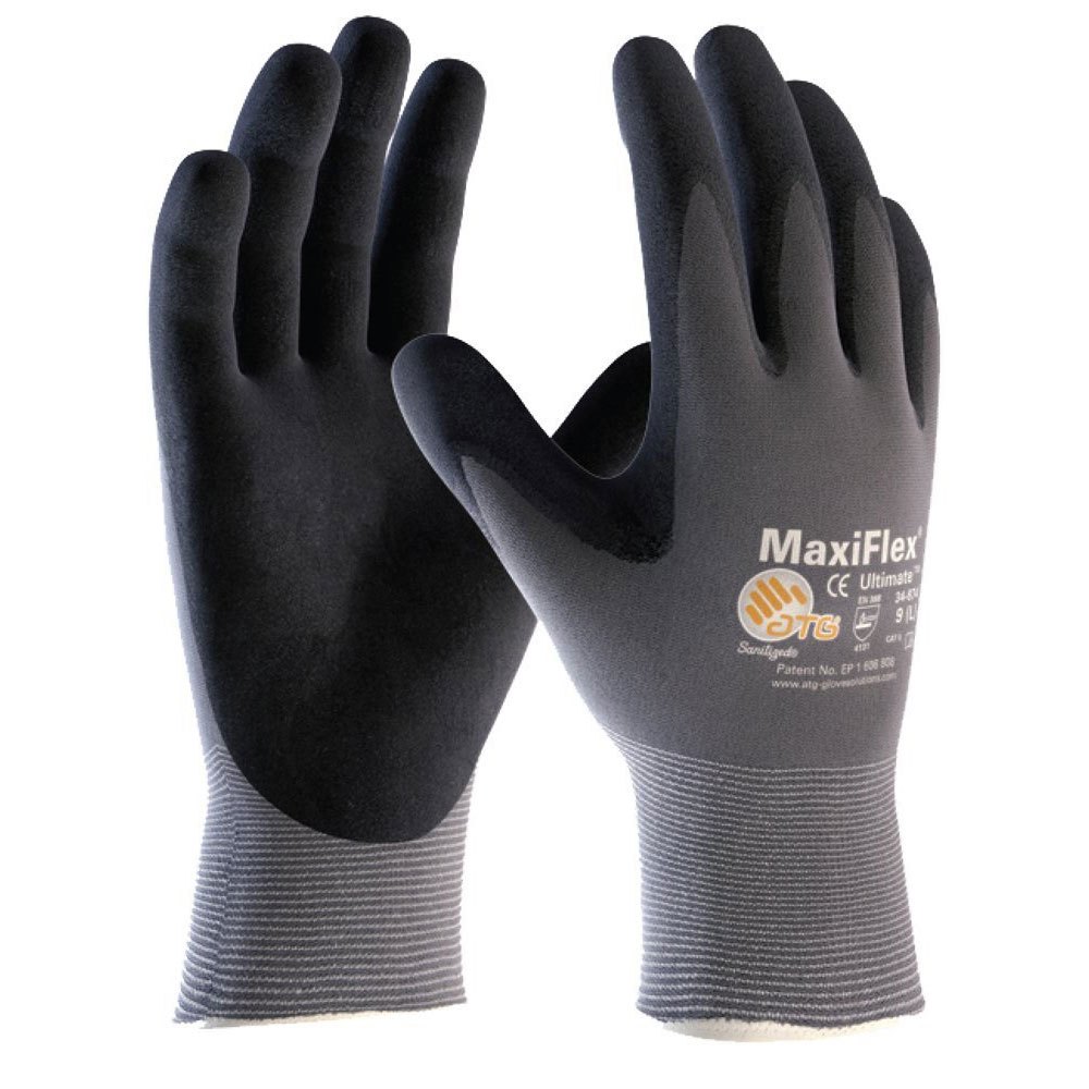 Купить Oem marine 1414859 Перчатки Maxiflex Ultimate Серый Black / Grey XL 7ft.ru в интернет магазине Семь Футов