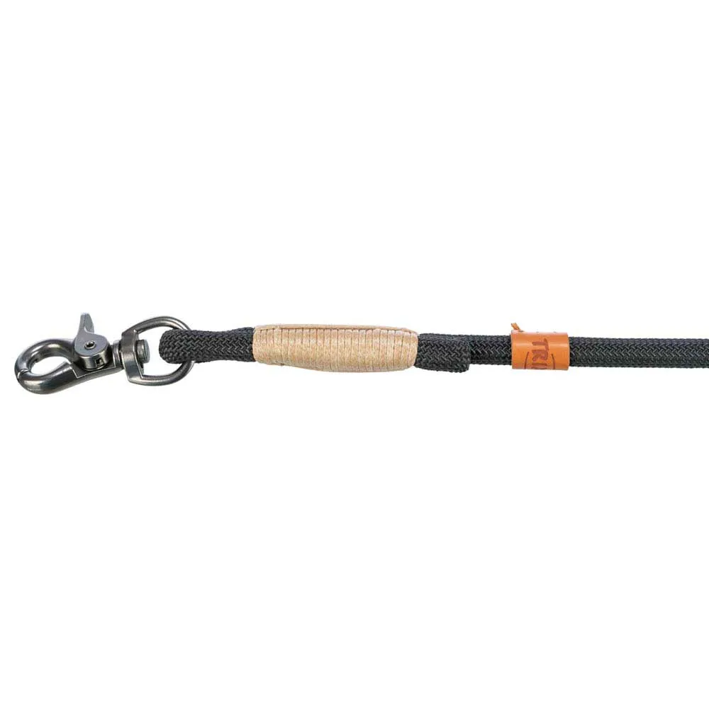 Купить Trixie 17215 поводок для собак Be Nordic 13 mm Black / Sand L–XL 7ft.ru в интернет магазине Семь Футов