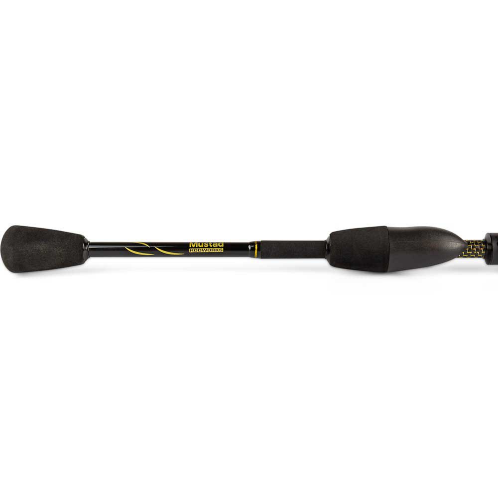 Купить Mustad MR025-DS-L-66 Detector Salt 2 Sections Легкий спиннинг Черный Black 1.98 m 7ft.ru в интернет магазине Семь Футов