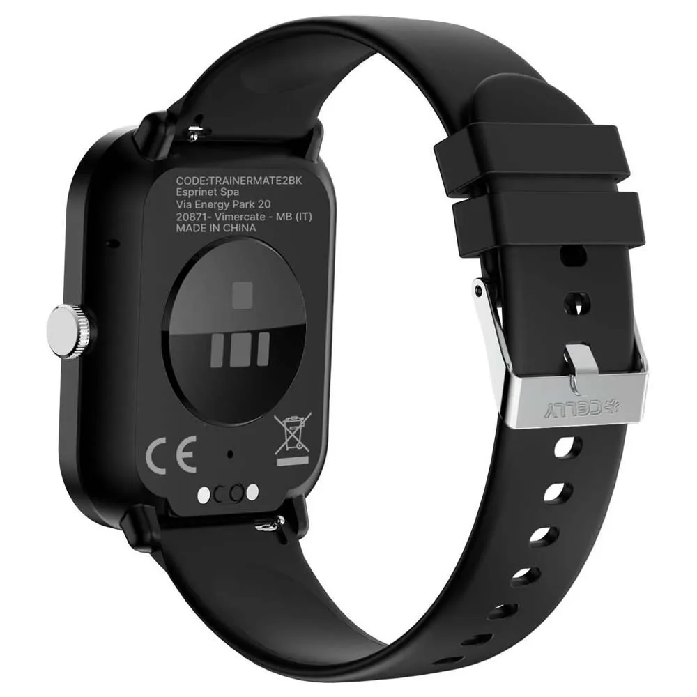 Купить Celly TRAINERMATE2BK Смарт-часы Trainer Mate 2 Бесцветный Black 7ft.ru в интернет магазине Семь Футов