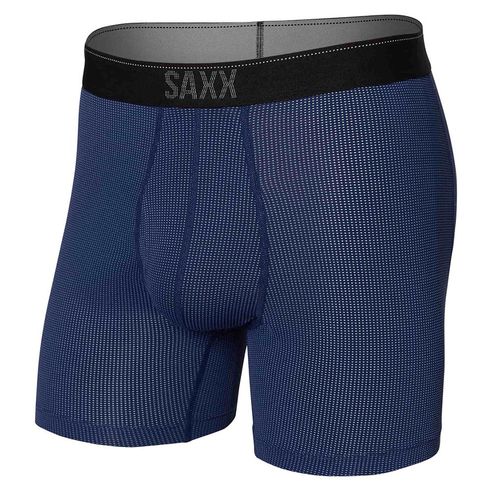 Купить SAXX Underwear SXBB70F.MB2.M Боксёр Quest Fly Голубой  Midnight Blue II M 7ft.ru в интернет магазине Семь Футов