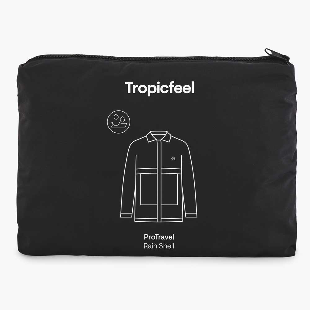 Купить Tropicfeel 2390283U00205 Куртка ProTravel™ Черный  All Black M M / W L 7ft.ru в интернет магазине Семь Футов