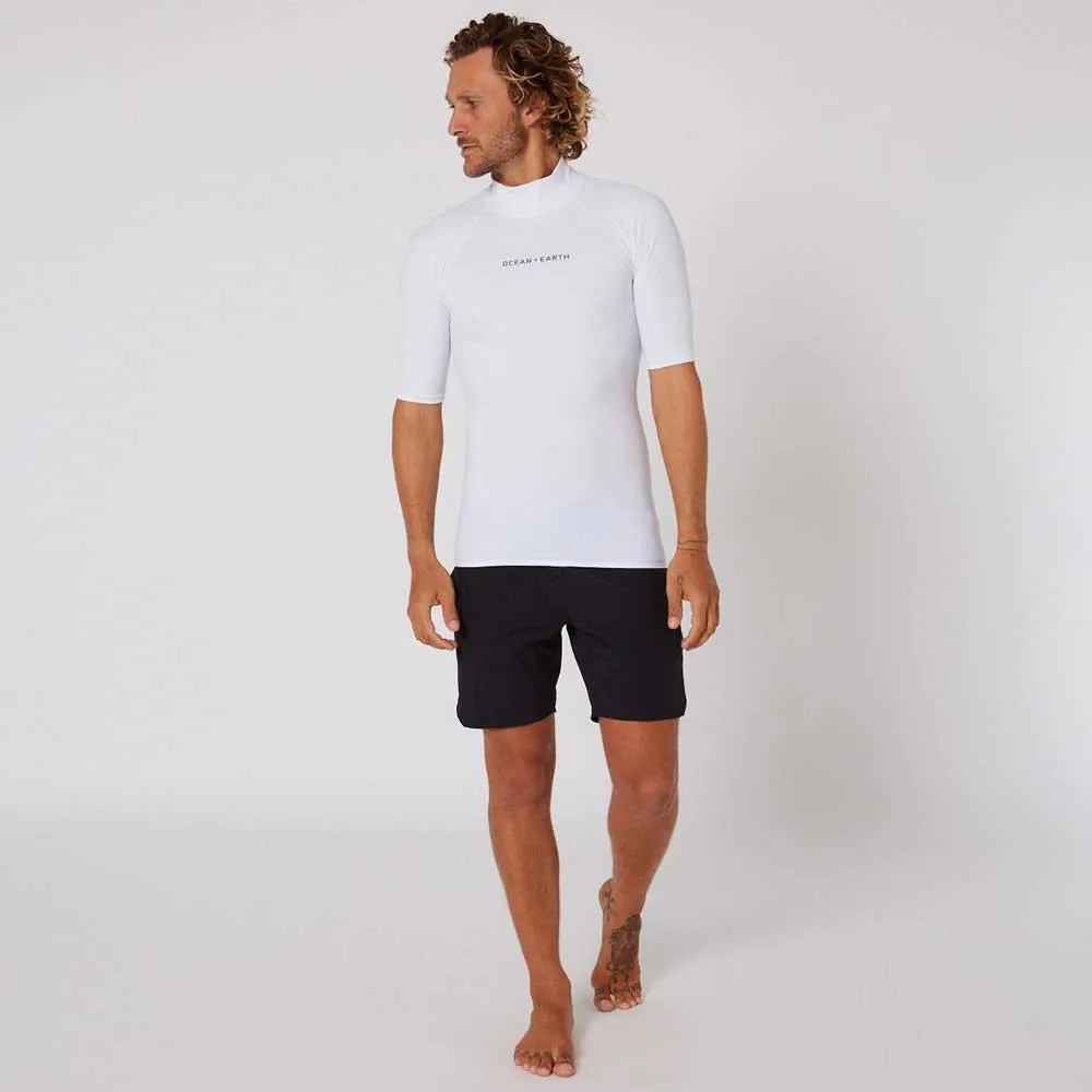 Купить Ocean & earth smrs06-white-xl Rash guard с коротким рукавом Script 20x15x3 7ft.ru в интернет магазине Семь Футов