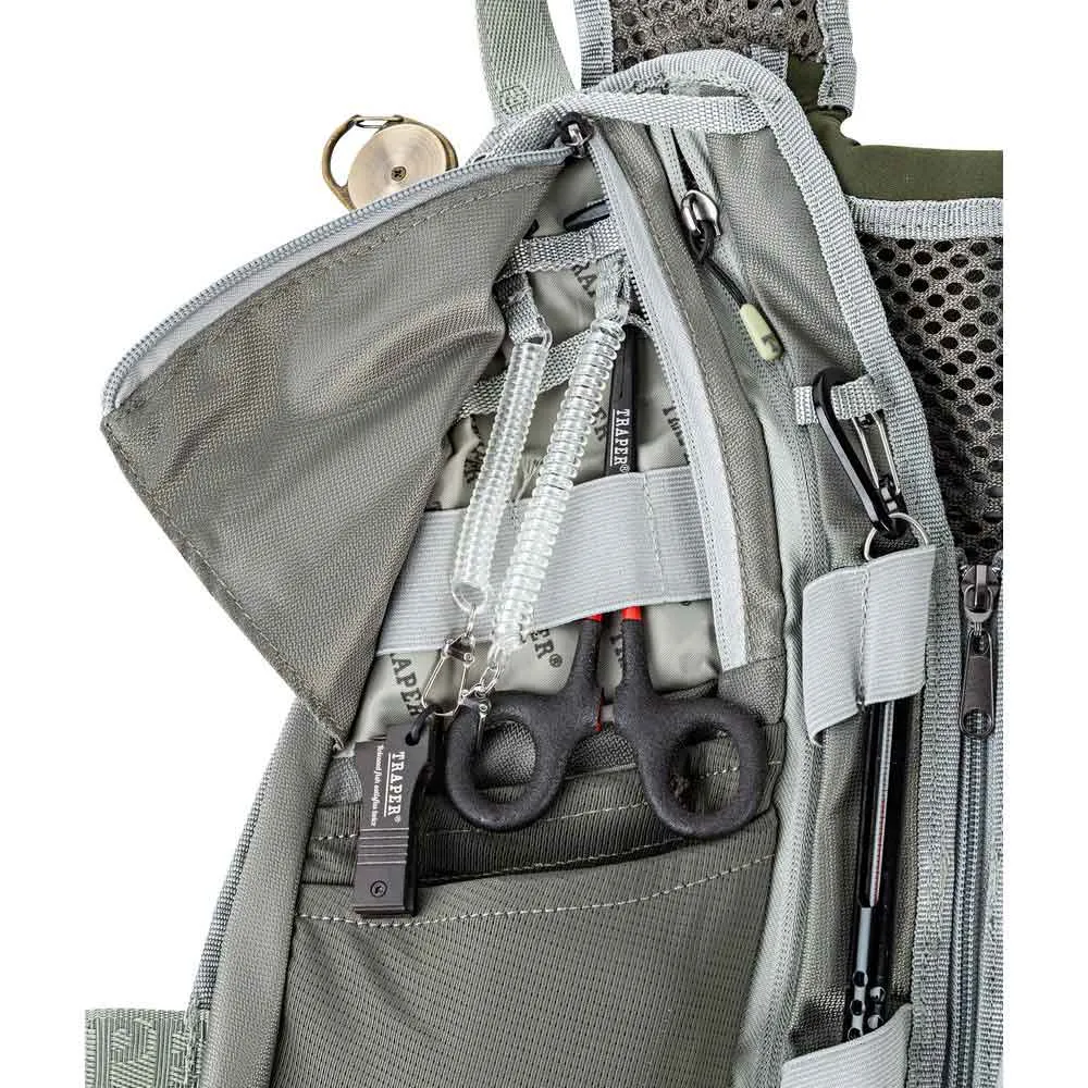 Купить Traper fly 81347 Жилет Combo Active Vertical Серый  Grey 7ft.ru в интернет магазине Семь Футов