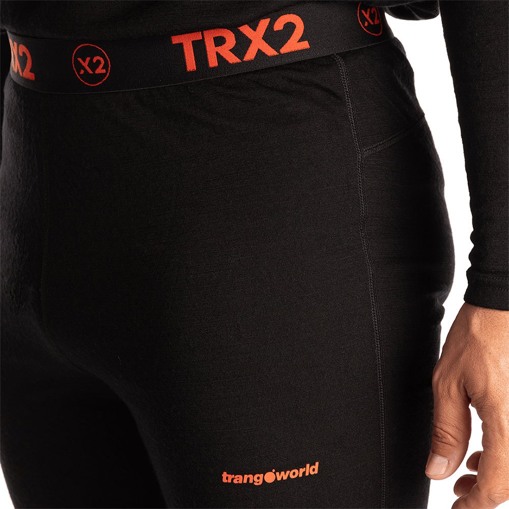 Купить Trangoworld PC009482-510-2XL Базовые штаны TRX2 Wool Pro Vd Черный Black 2XL 7ft.ru в интернет магазине Семь Футов