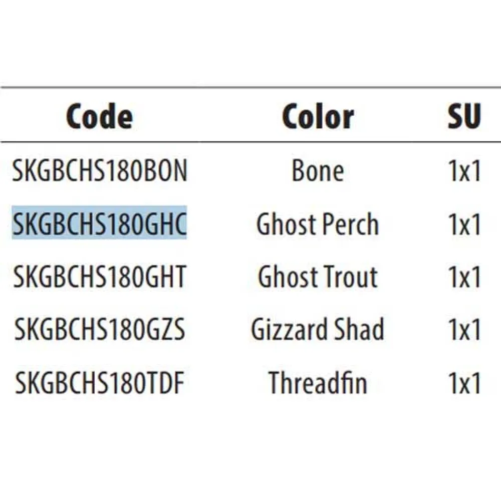 Купить SPRO u-skgbchs180ght Swimbait KGB Series Chad Shad 25.5g 180 mm Ghost Trout 20x10x7 7ft.ru в интернет магазине Семь Футов
