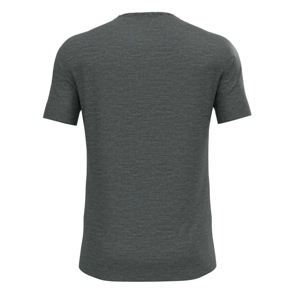 Купить Odlo 112062-10183-M Базовый слой с коротким рукавом Merino 160 Серый Odlo Steel Grey Melange M 7ft.ru в интернет магазине Семь Футов