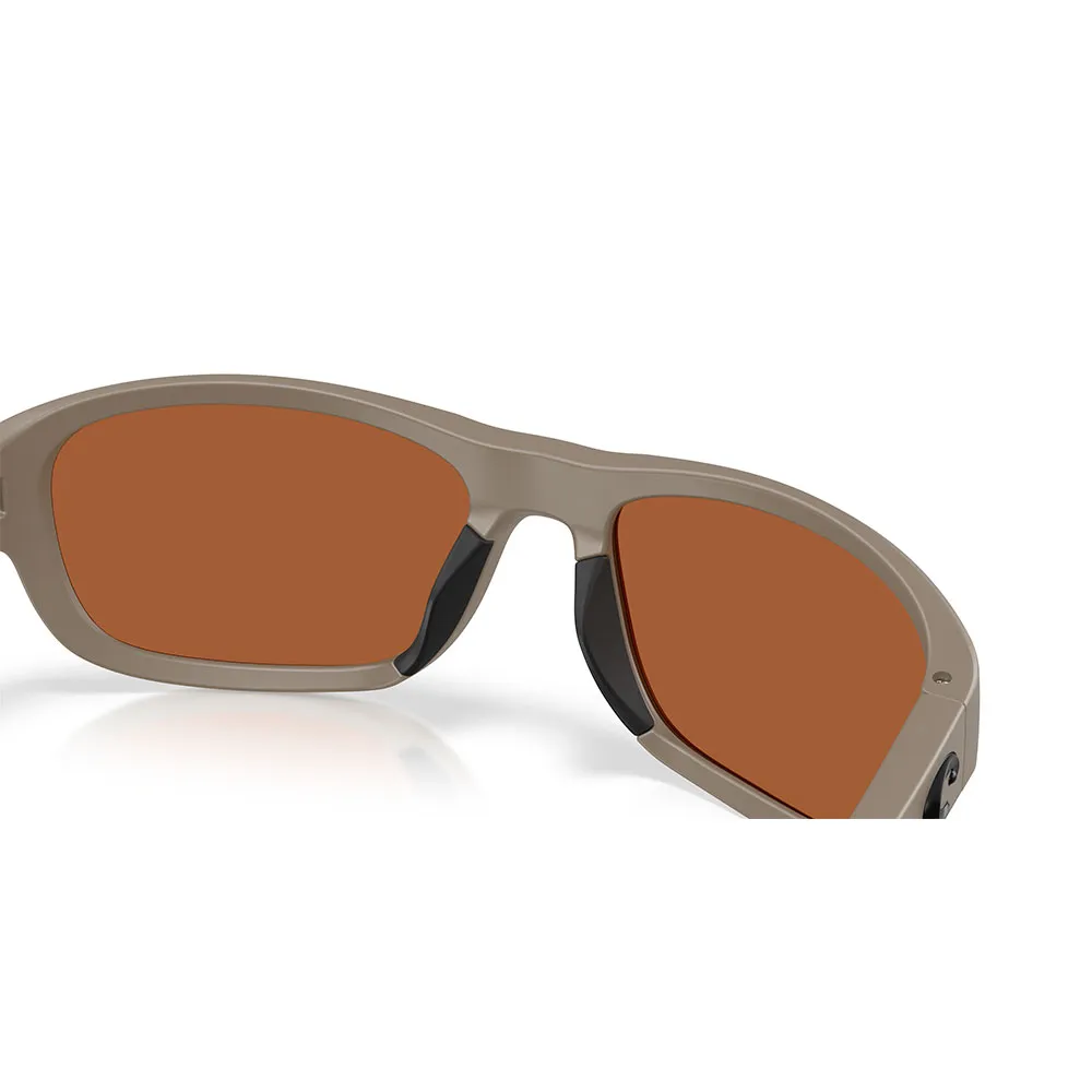 Купить Costa 06s9119-91191158 поляризованные солнцезащитные очки Clipperton Matte Sand 20x10x10 Copper Silver Mirror 580G/CAT3 7ft.ru в интернет магазине Семь Футов