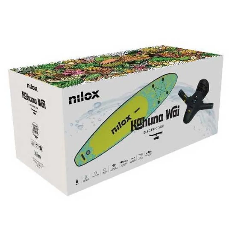 Купить Nilox nxwtresup Надувной комплект для падлбординга Kahuna Wai Multicolor 40x42x91 7ft.ru в интернет магазине Семь Футов