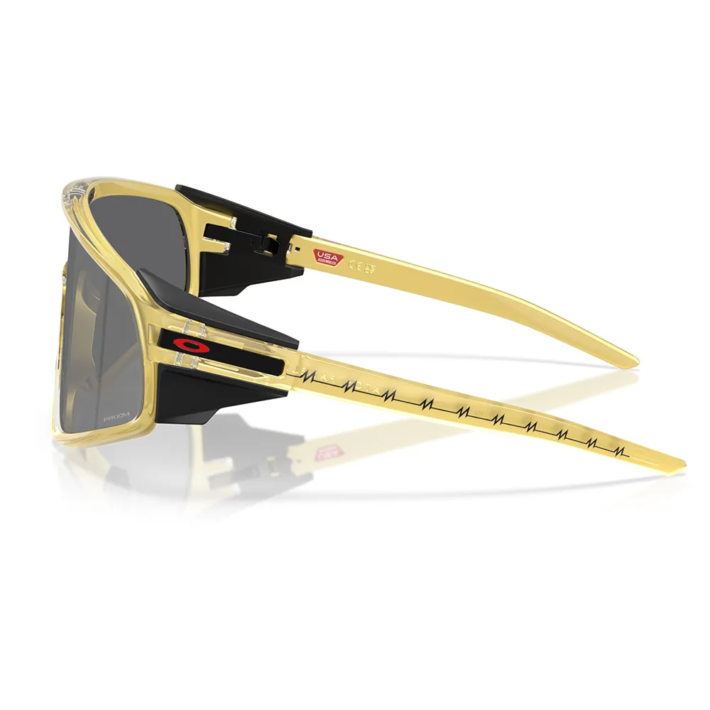 Купить Oakley OO9404-1435-35 Солнцезащитные очки Latch panel Золотистый Pm Gold Glass Prizm Black/CAT3 7ft.ru в интернет магазине Семь Футов
