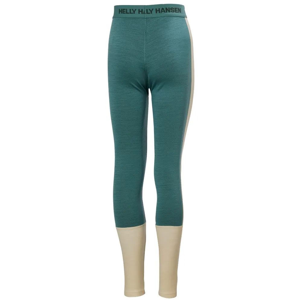 Купить Helly hansen 49403-494-13 Комплект термобелья с длинным рукавом Lifa merino midweight Opal Green 30x22x4 13 Years 7ft.ru в интернет магазине Семь Футов