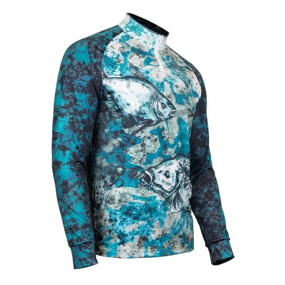 Купить Golden catch 2639074 Свитшот с УФ-защитой Fire Carp Bream CM105 White / Blue / Grey / Black 30x25x5 2XL 7ft.ru в интернет магазине Семь Футов
