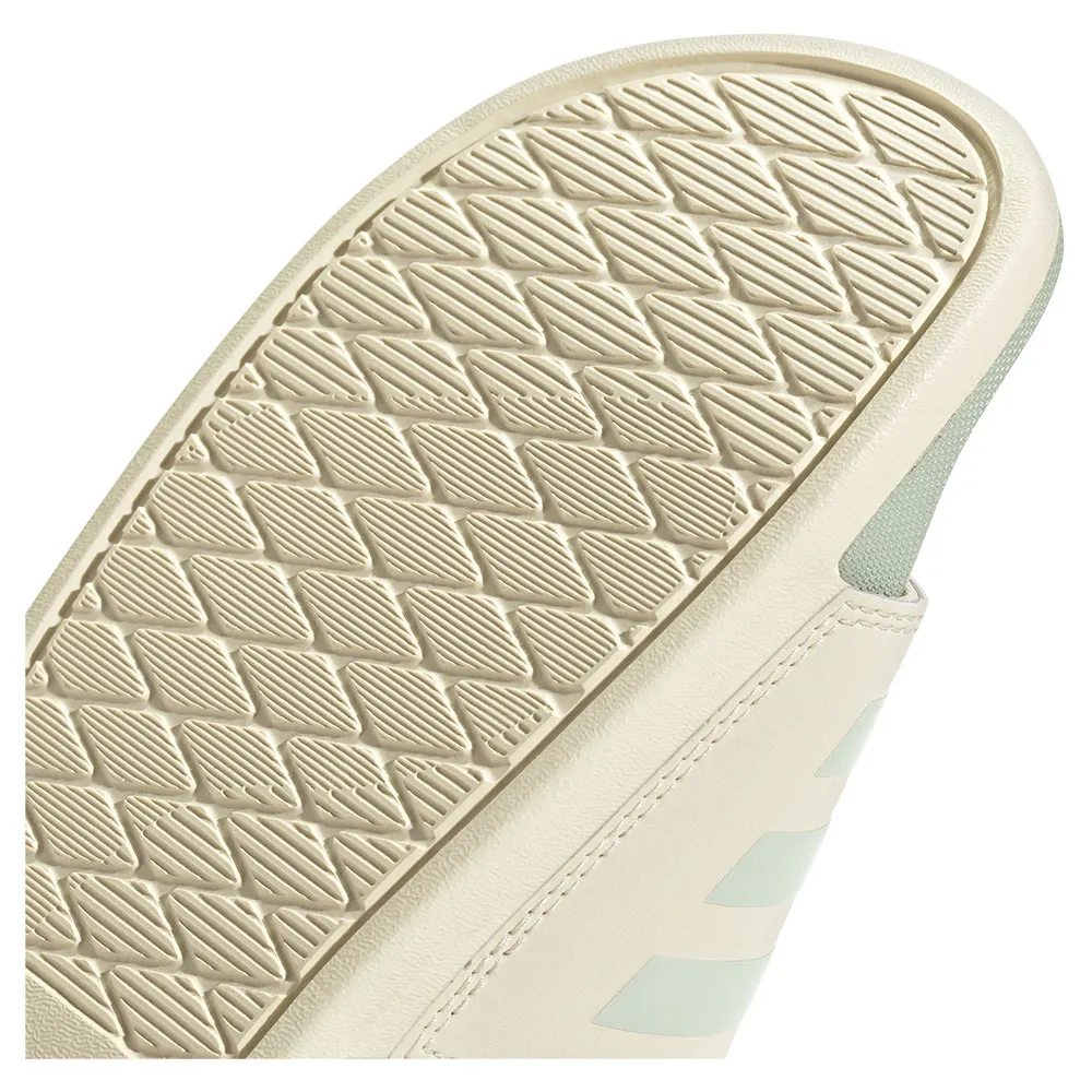 Купить adidas ji4729/6 Шлёпанцы Adilette Comfort Wonder White / Linen Green Met / Linen Green Met 32x20x10 EU 38 7ft.ru в интернет магазине Семь Футов
