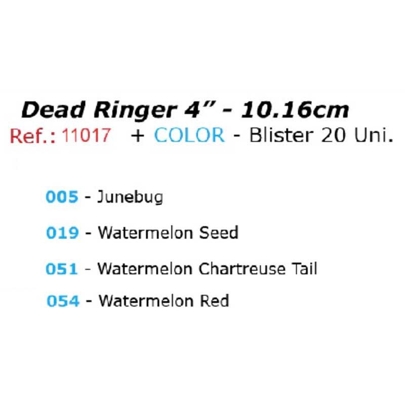 Купить Zoom bait 11017054 Dead Ringer Мягкая приманка 101 mm Watermelon Red 7ft.ru в интернет магазине Семь Футов