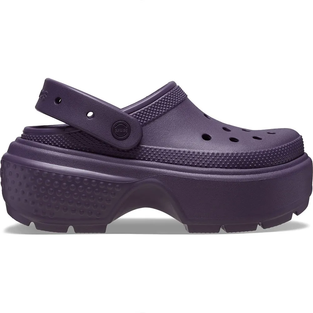 Купить Crocs 209347-5as-m9/w11 Деревянные башмаки Stomp Dark Iris 35x25x15 EU 42 7ft.ru в интернет магазине Семь Футов