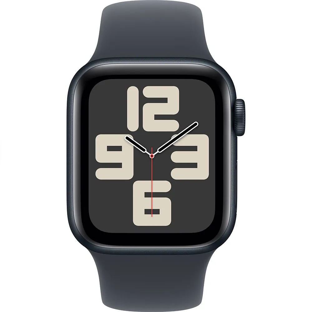 Купить Apple MXE93QL/A  Watch SE GPS 40mm Sport Band Черный  Midnight Aluminium / Midnight M-L 7ft.ru в интернет магазине Семь Футов