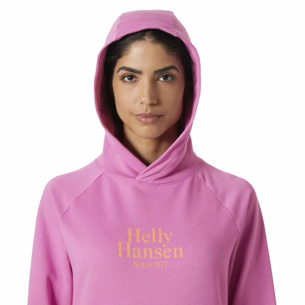 Купить Helly hansen 54239_089-m Толстовка с капюшоном Core Graphic Meta Pink 40x30x12 7ft.ru в интернет магазине Семь Футов