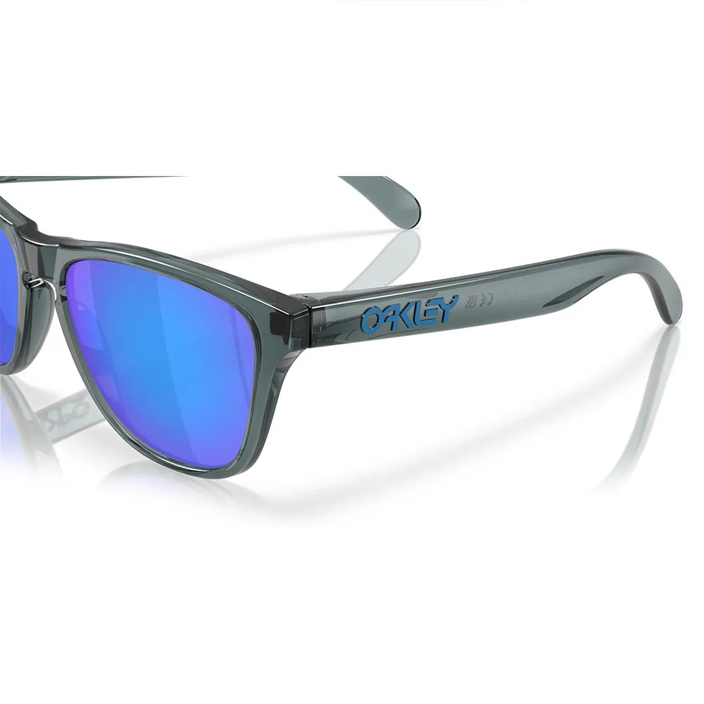 Купить Oakley OO9508-0553 поляризованные солнцезащитные очки Frogskins s Crystal Black Prizm Sapphire Polar/CAT3 7ft.ru в интернет магазине Семь Футов