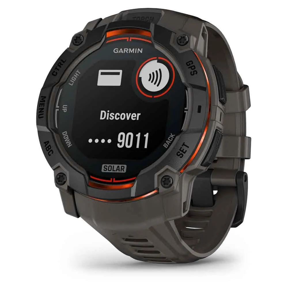 Купить Garmin 010-02935-00 Часы Instinct 3 50 mm Solar Черный  Black / Carbon 7ft.ru в интернет магазине Семь Футов