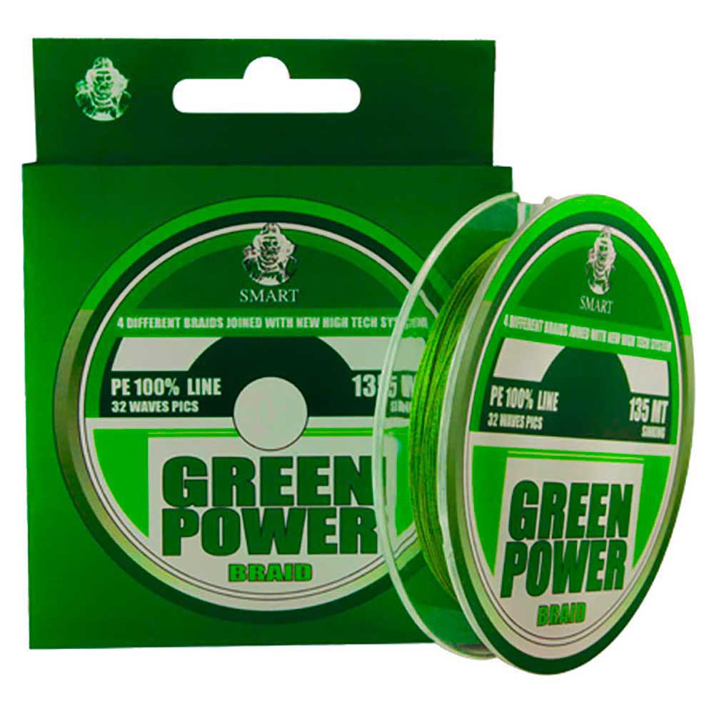 Купить Maver 745013 Green Power 275 m Плетеный  Green 0.130 mm 7ft.ru в интернет магазине Семь Футов