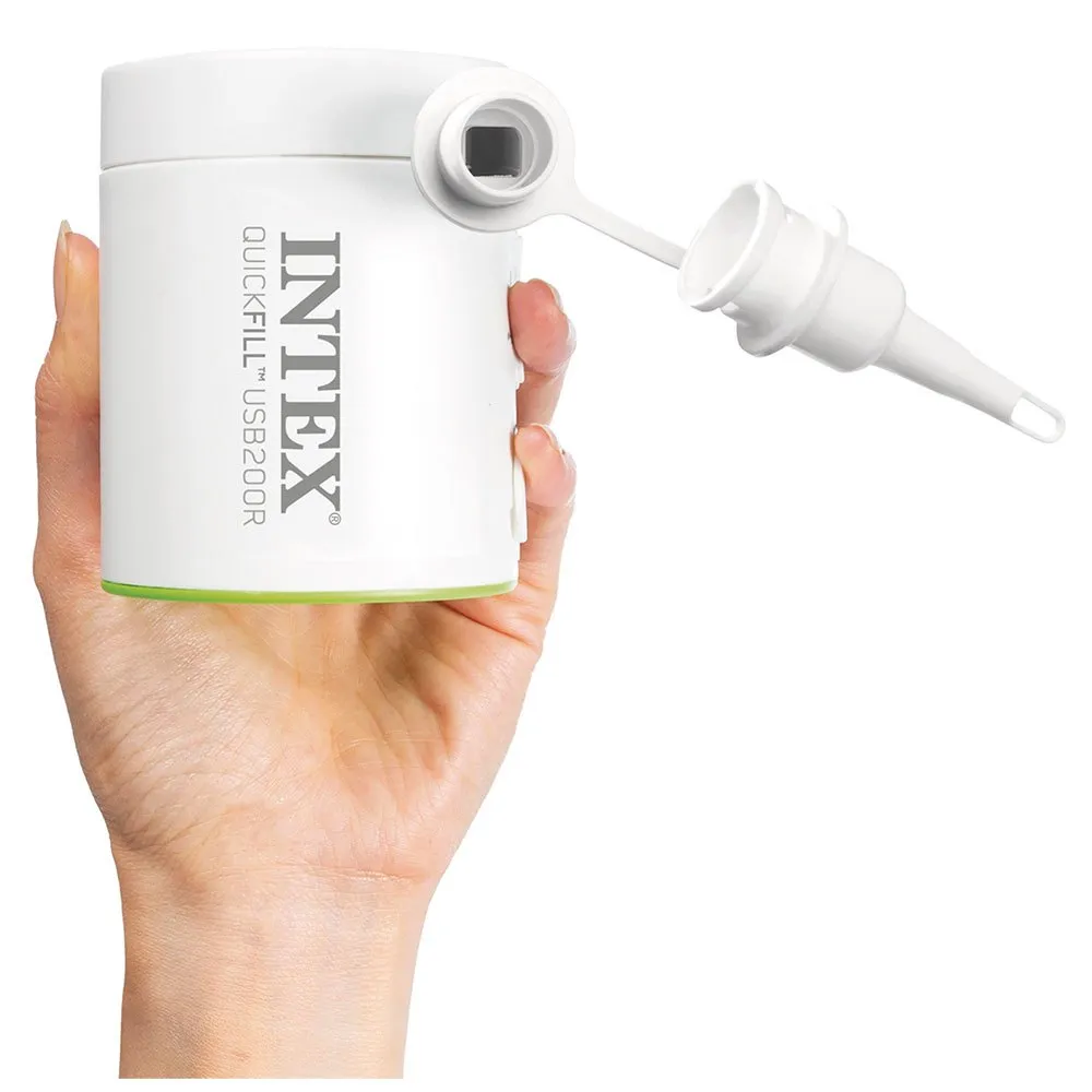 Купить Intex 66637-unit Воздушный насос переменного тока QuickFill USB200 White 7x11x11 7ft.ru в интернет магазине Семь Футов