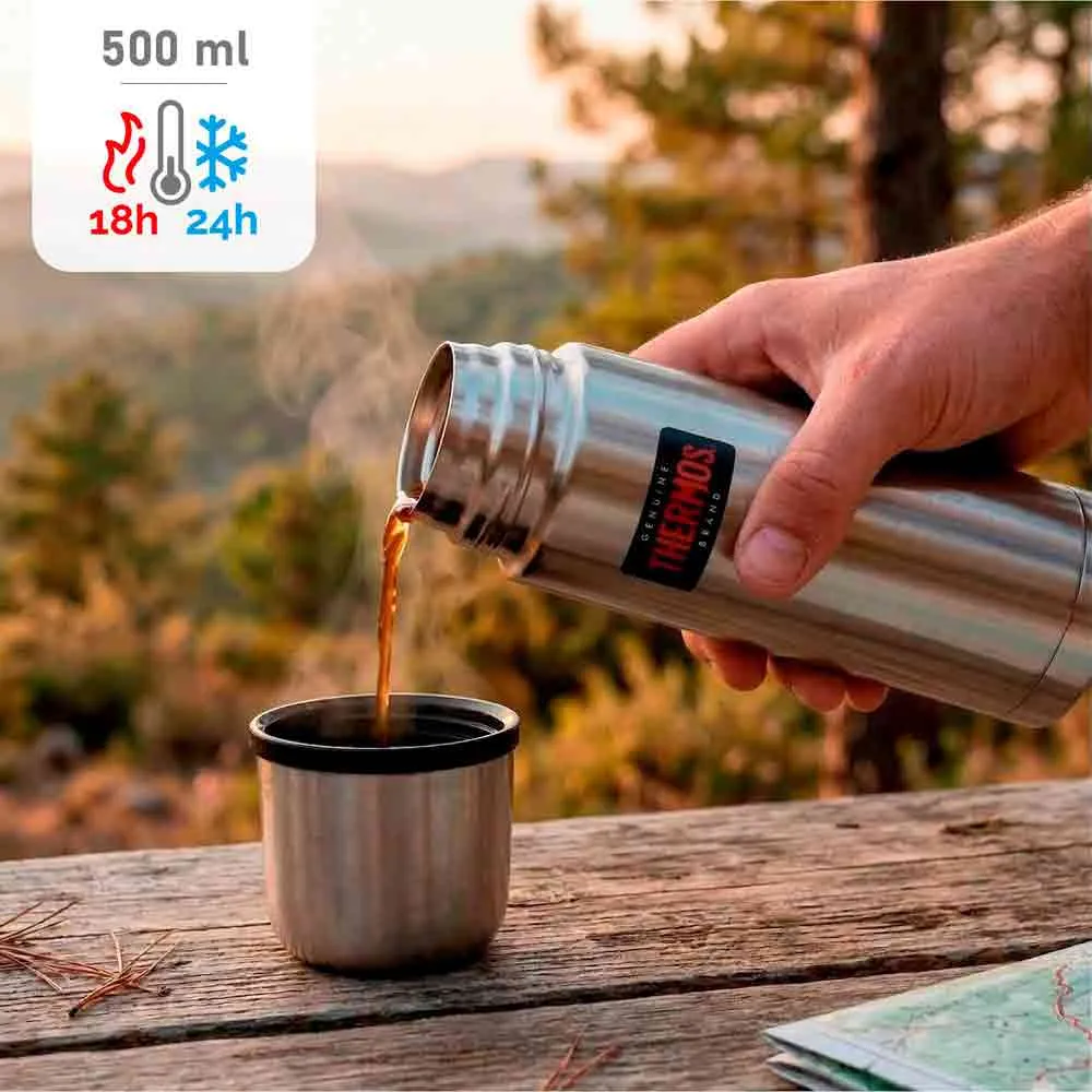 Купить Thermo 63238 термос Stainless Steel-500ml Silver 20x10x10 7ft.ru в интернет магазине Семь Футов