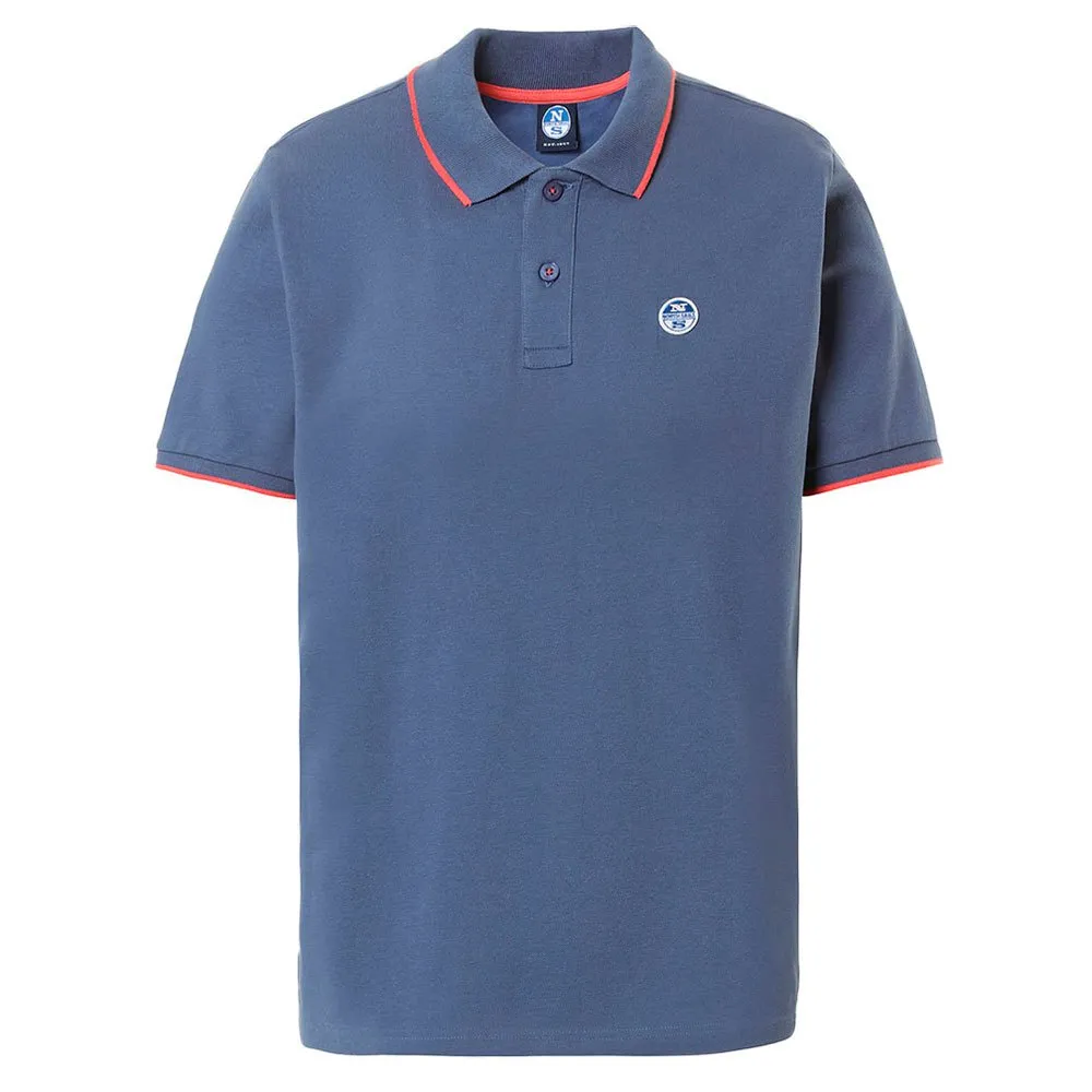 Купить North sails 692397-0787-3XL Поло с короткими рукавами Graphic 692397 Голубой Dark Denim 3XL 7ft.ru в интернет магазине Семь Футов