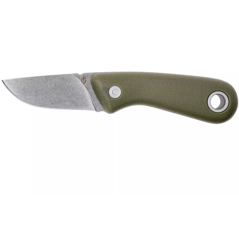 Купить Gerber 1027509 Vertebrae Fixed Blade Blister Складной нож Green / Chrome 7ft.ru в интернет магазине Семь Футов