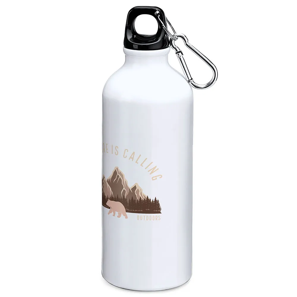 Купить Kruskis MD4049S101C355 Бутылка Bear 800ml  White 7ft.ru в интернет магазине Семь Футов