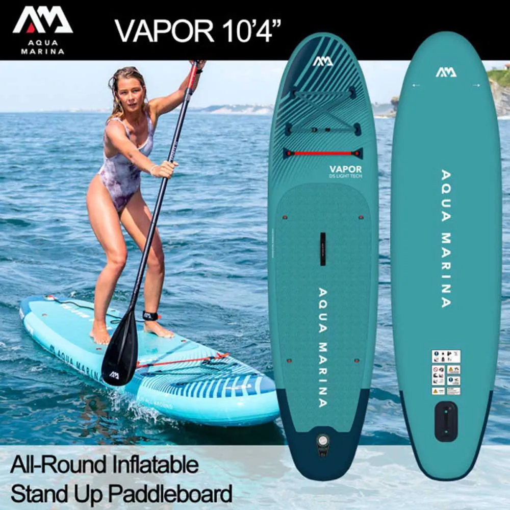 Купить Aqua marina bt-23vap Надувной комплект для падлбординга Vapor 10´4´´ Aqua Splash 44x26x95 315 cm 7ft.ru в интернет магазине Семь Футов