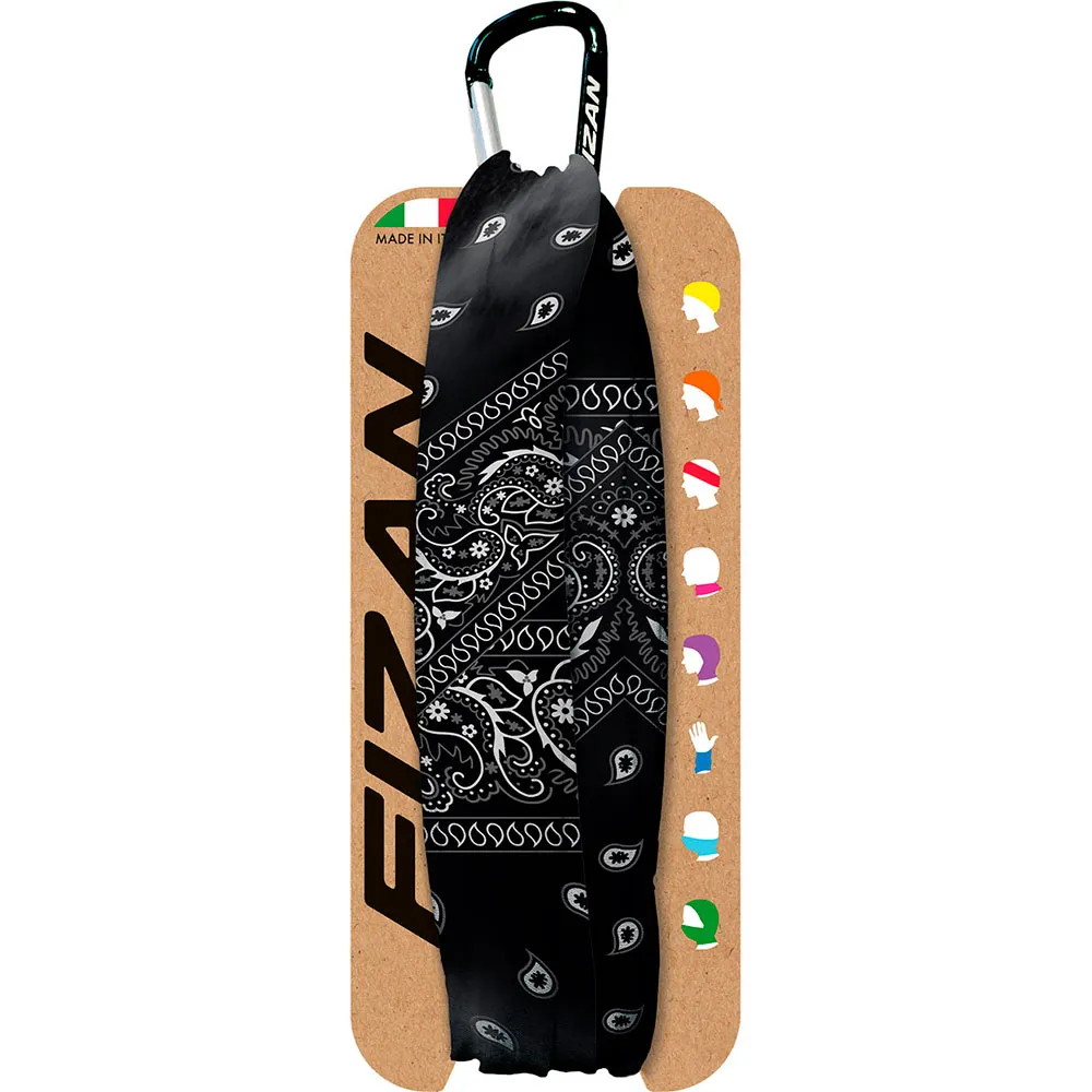 Купить Fizan FZ100157 Шарф-хомут Paisley Черный  Black 7ft.ru в интернет магазине Семь Футов