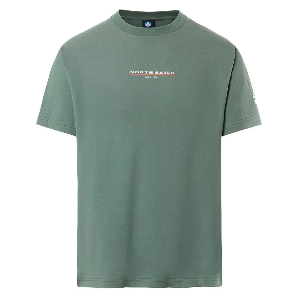 Купить North sails 692839-0813-4XL Футболка с коротким рукавом Graphic 692839 Зеленый Military Green 4XL 7ft.ru в интернет магазине Семь Футов