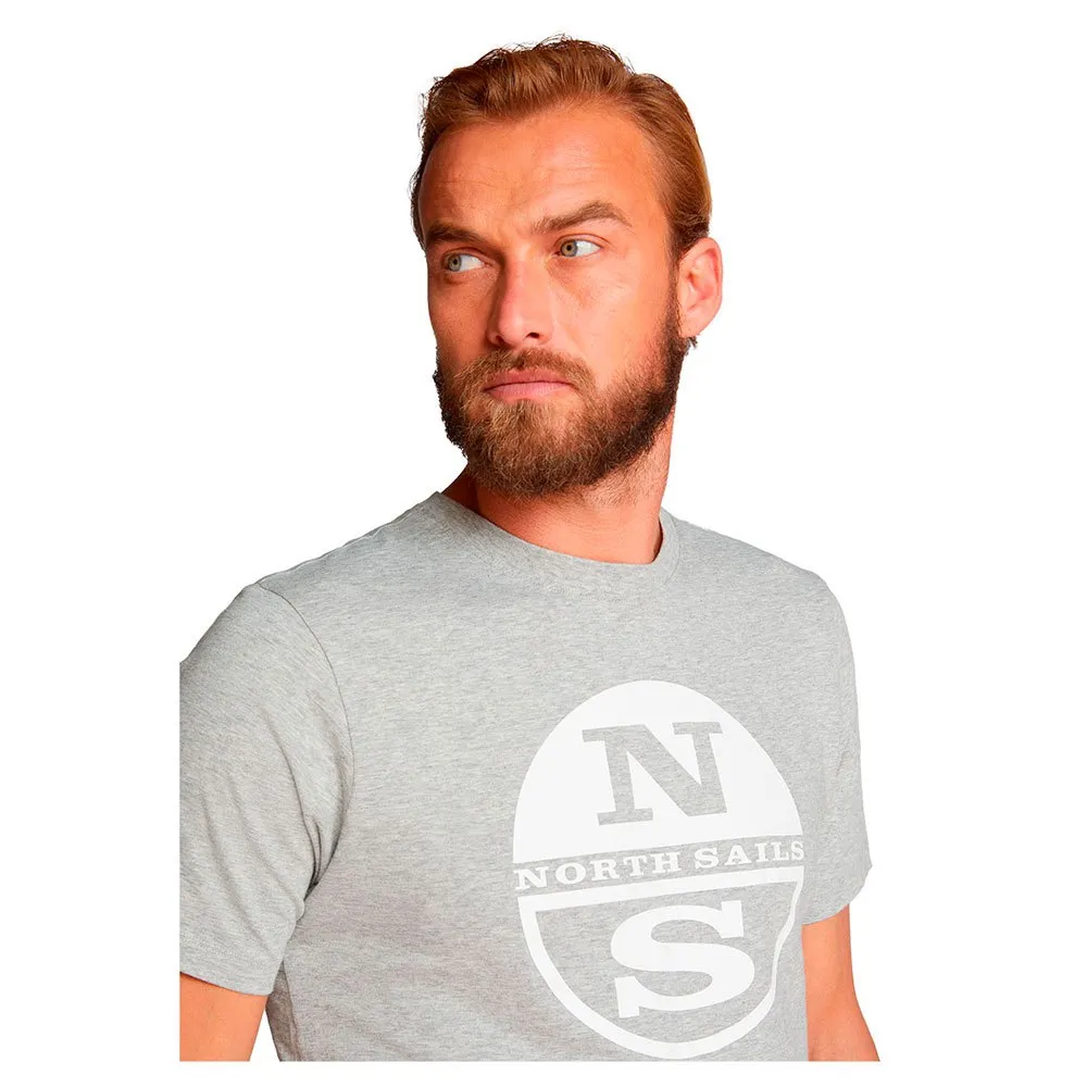 Купить North sails 692792-0926-4 Футболка с коротким рукавом Graphic Серый Grey Melange L 7ft.ru в интернет магазине Семь Футов