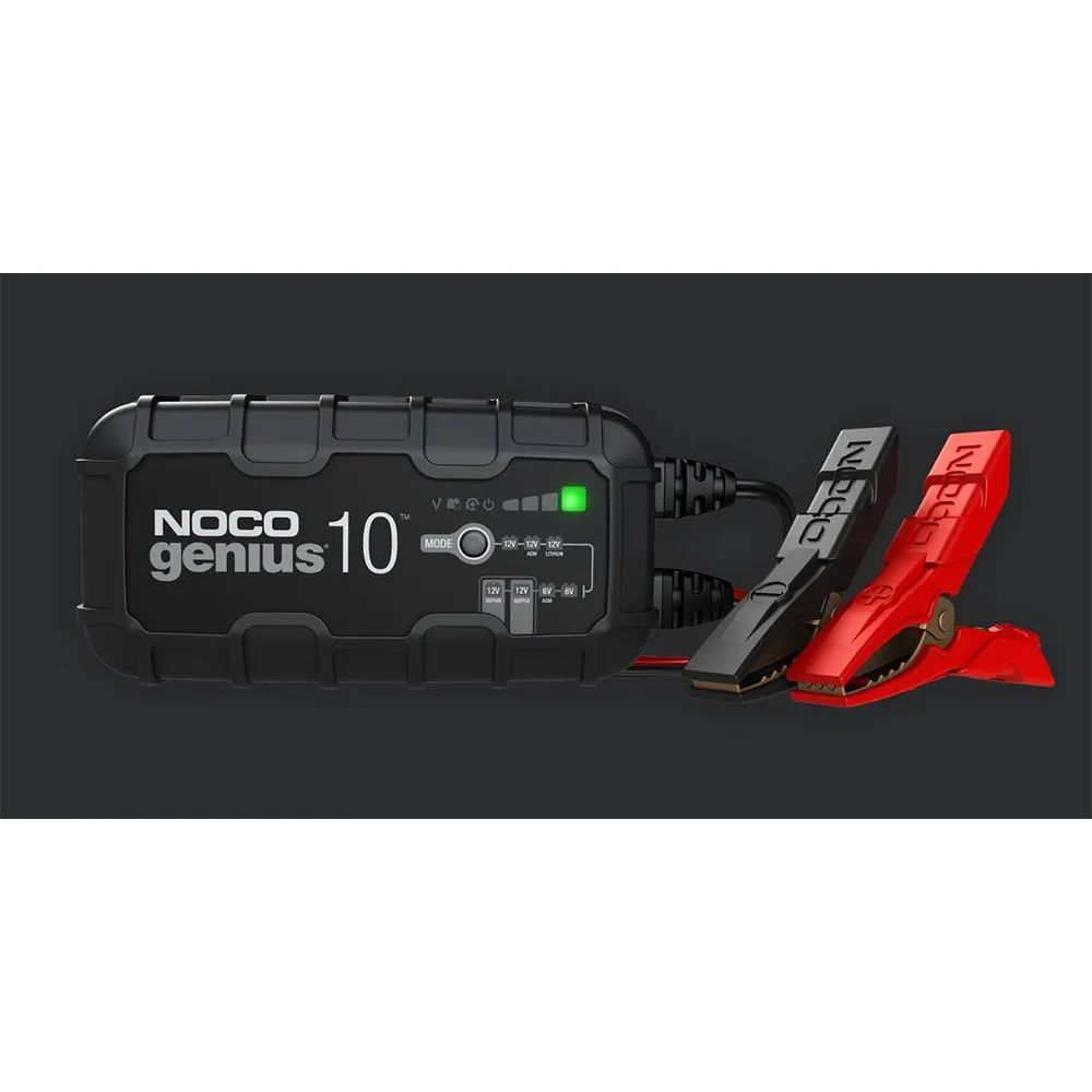 Купить Noco genius10eu Зарядное устройство 10A Black / Red 11x11x23 7ft.ru в интернет магазине Семь Футов