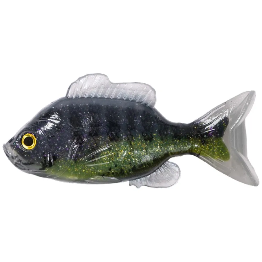 Купить Live target SFU97SK1052 Мягкий приманка Sunfish Unrigged Sinking 97 mm Green / Pearl 7ft.ru в интернет магазине Семь Футов