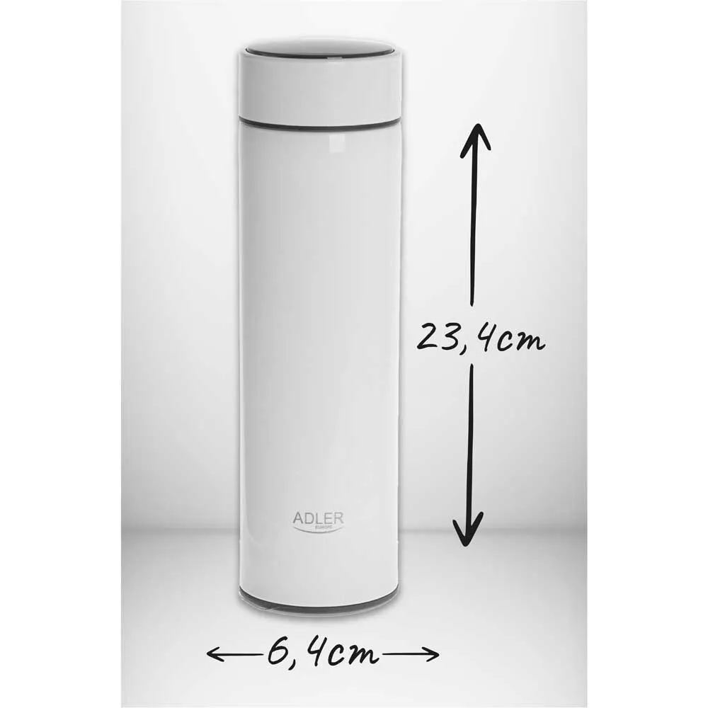 Купить Adler AD 4506 white Термос LED 473ml  White 7ft.ru в интернет магазине Семь Футов