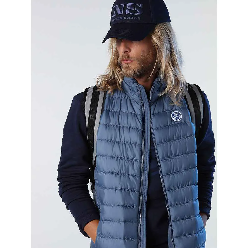 Купить North sails 603131-0768-XL Жилет Skye Серый  China Blue XL 7ft.ru в интернет магазине Семь Футов