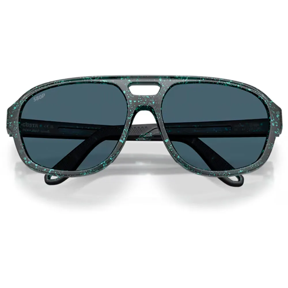 Купить Costa 06s9133-91330655 поляризованные солнцезащитные очки Street heat Matte Aqua Drip 20x10x10 Gray 580P/CAT3 7ft.ru в интернет магазине Семь Футов