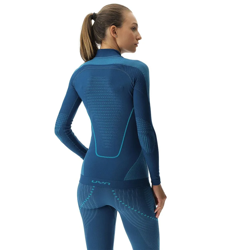 Купить UYN u100038-k950-s/m Базовый слой с длинным рукавом Evolutyon Turtle Neck Blue Poseidon / Peacock533 / Peacock533 30x25x2 S / M 7ft.ru в интернет магазине Семь Футов
