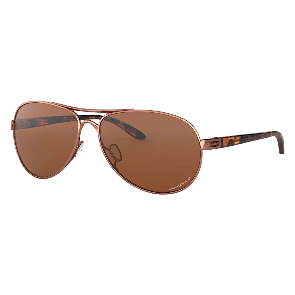 Купить Oakley OO4079-3159-59 поляризованные солнцезащитные очки Feedback Rose Gold Prizm Tungsten Polarized/CAT3 7ft.ru в интернет магазине Семь Футов