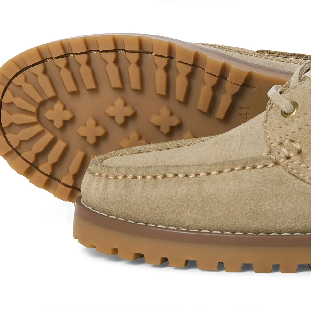 Купить Jack & jones 12285236-plazataupe-41 Палубные туфли Brooklyn Suede Plaza Taupe 35x25x15 EU 41 7ft.ru в интернет магазине Семь Футов