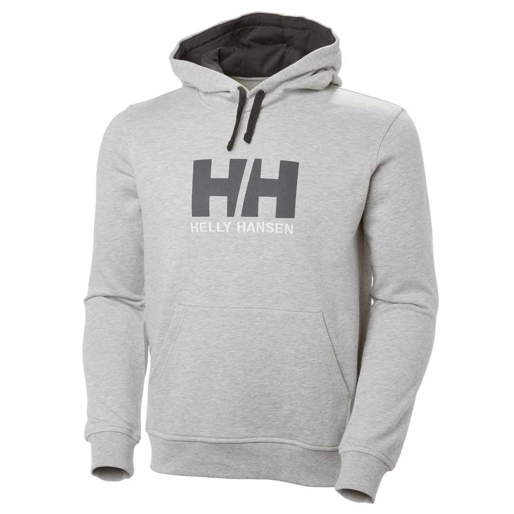 Купить Helly hansen 33977_949-L Толстовка Толстовка Logo Серый Grey Melange L 7ft.ru в интернет магазине Семь Футов