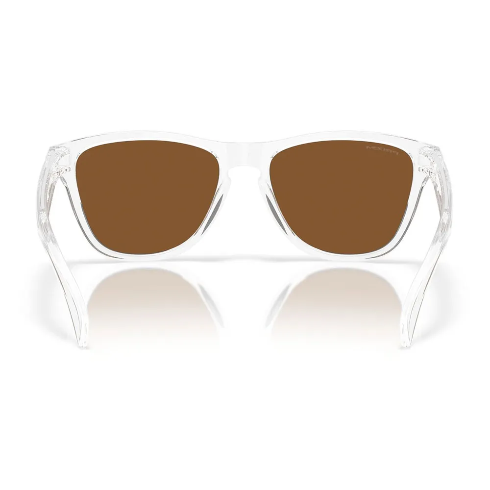 Купить Oakley OO9508-0253 Солнцезащитные очки Frogskins s Polished Clear Prizm Violet/CAT3 7ft.ru в интернет магазине Семь Футов