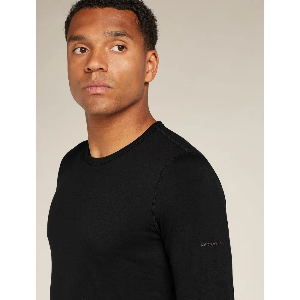 Купить Icebreaker 0A575J001M Базовый слой с длинным рукавом Merino Core Heavyweight Black M 7ft.ru в интернет магазине Семь Футов