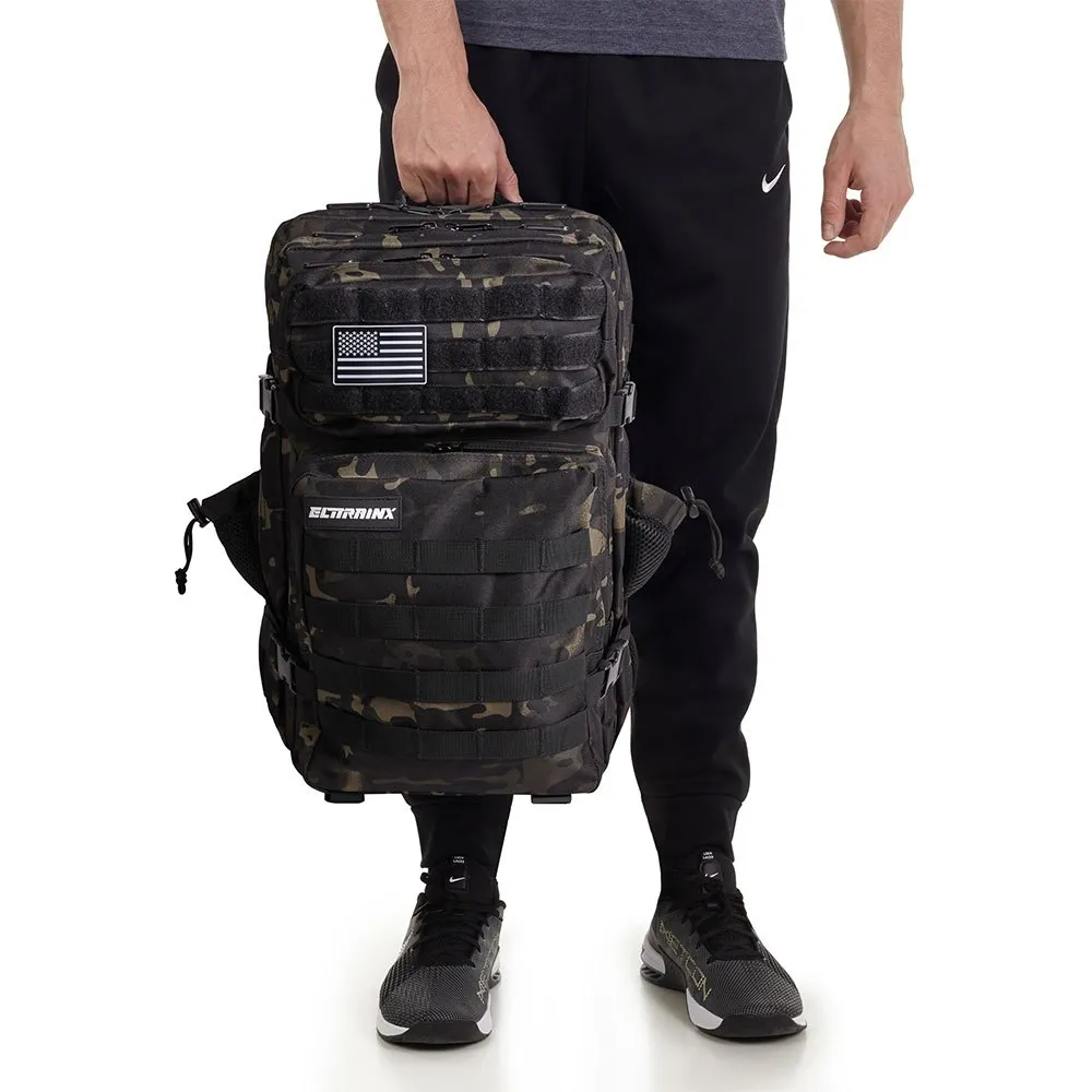 Купить Elitex training v4-45l-blackcp Рюкзак Tactical V1 45L Black Camouflage 50x35x12 7ft.ru в интернет магазине Семь Футов