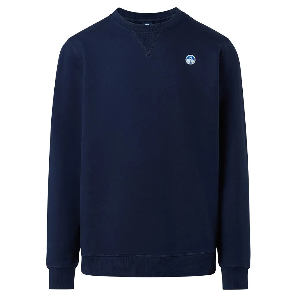 Купить North sails 691255-0802-3xl Толстовка Logo Crew Navy Blue 40x30x12 7ft.ru в интернет магазине Семь Футов