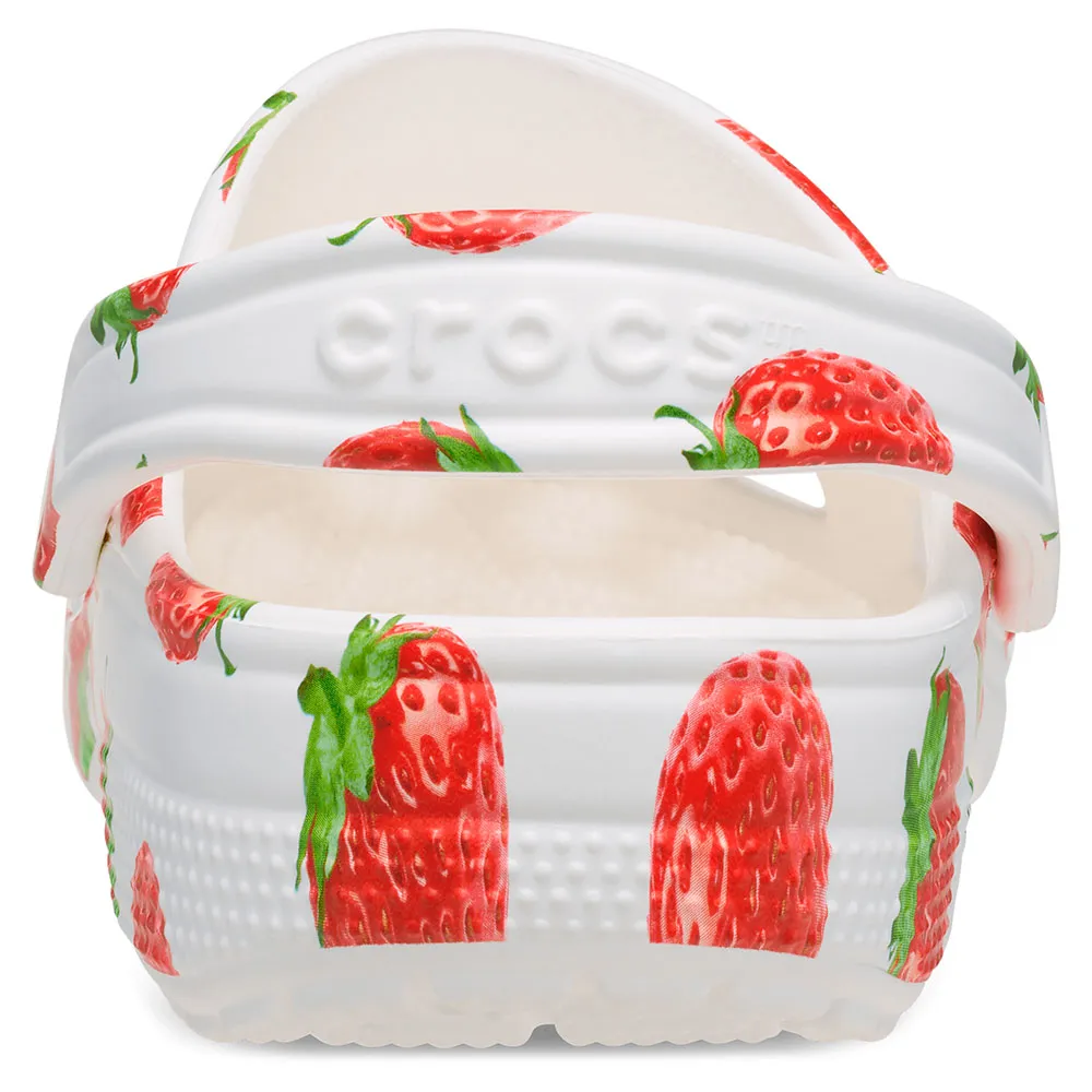 Купить Crocs 211008-7ae-m7w9 Деревянные башмаки Classic Fresh Fruits Strawberry 35x25x15 EU 39 7ft.ru в интернет магазине Семь Футов