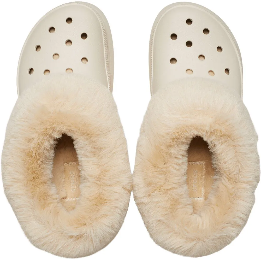 Купить Crocs 208446-2y2-m7/w9 Деревянные башмаки Furever Crush Bone 35x25x15 EU 39 7ft.ru в интернет магазине Семь Футов